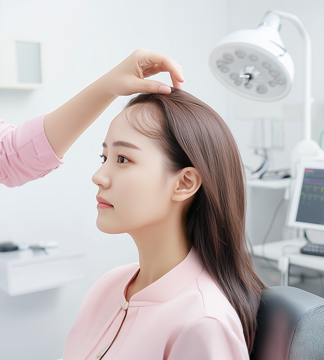 헤어라인 교정 - 모생외과의원